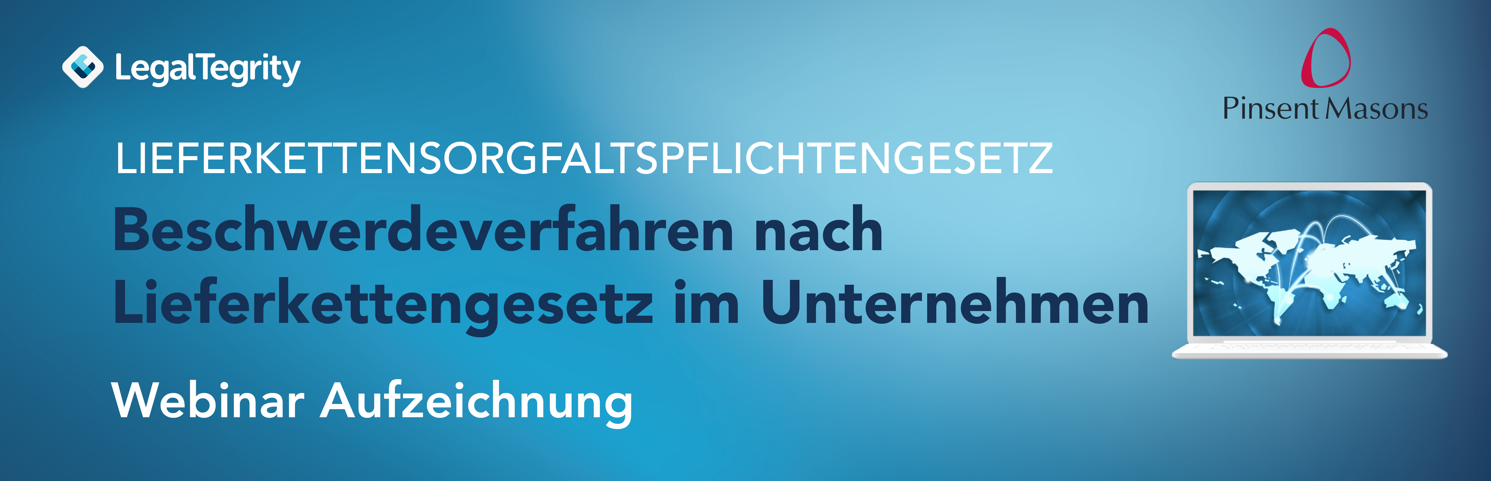 LegalTegrity Webinar Aufzeichnung Lieferkettengesetz 15.3.22