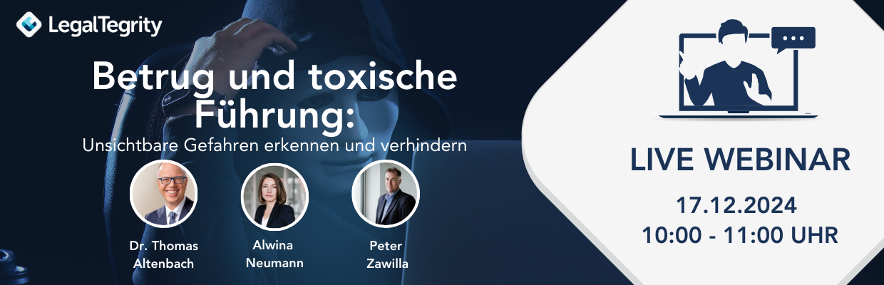 Webinar Ihre Hinweisgeberlösung im Fokus 20.02.2025 10-11 Uhr